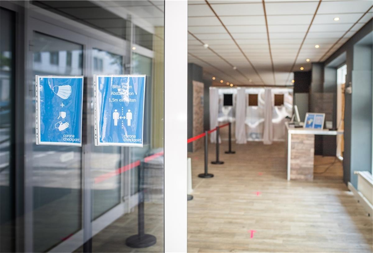 Corona-Test soll zwischen zehn und 20 Euro kosten Testzentrum