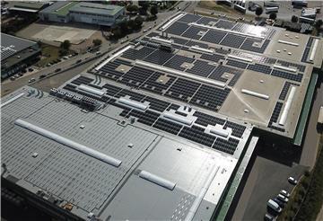 Gewerbeflächen mit Photovoltaikanlage