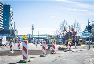Baken auf der Columbusstraße