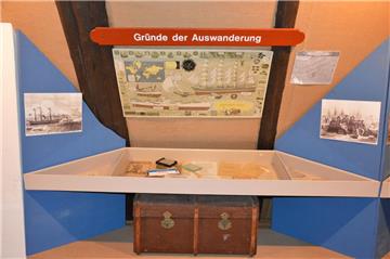 Vitrine im John-Wagener-Haus