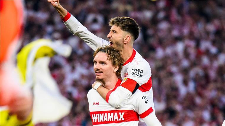 Woltemade-Lob in höchsten Tönen: Von Mitspielern geadelt Voll des Lobes: Atakan Karazor schwärmt von Nick Woltemade.