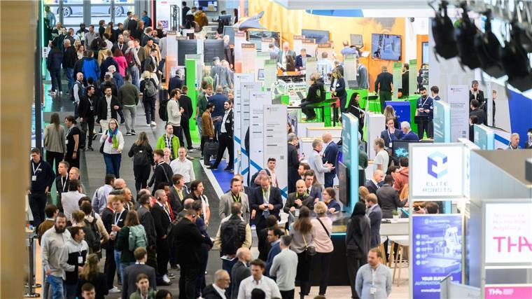 127.000 Besucher bei Hannover Messe Volle Hallen: Die Hannover Messe zählte rund 127.000 Besucher.