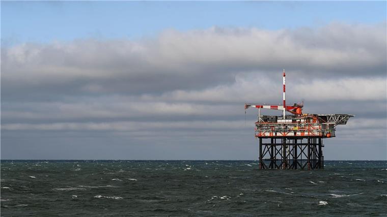 Von der Förderplattform vor Borkum soll bald Erdgas gefördert werden. 