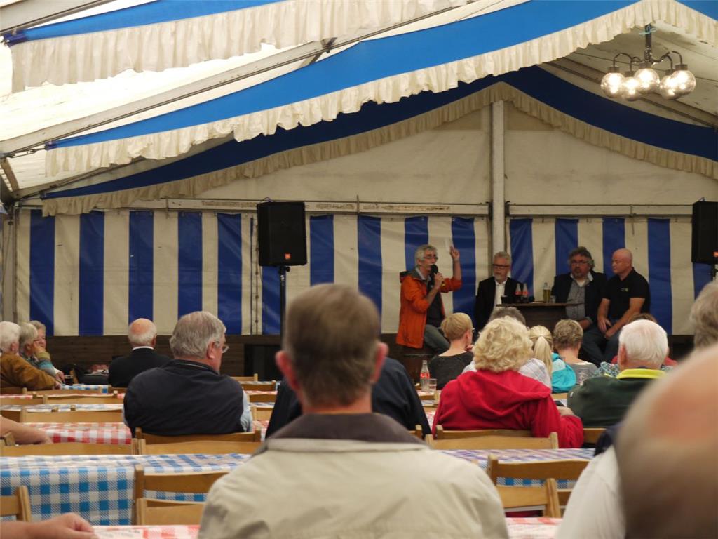 (Von links ): Horst Duchow, Henry Kowalewski, Martin Bücker, Frank Penner