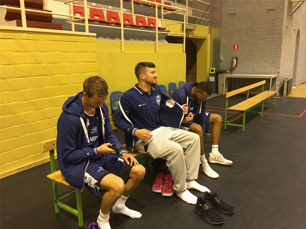 Von links: Lars Wendt, Dominique Johnson und David Brembly. Foto: Berlinke