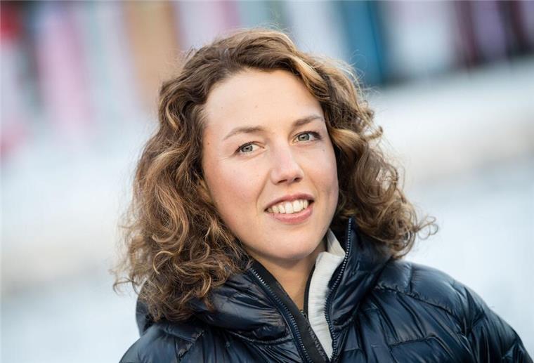 Vor der Kamera überzeugte Dahlmeier als TV-Expertin im ZDF. 