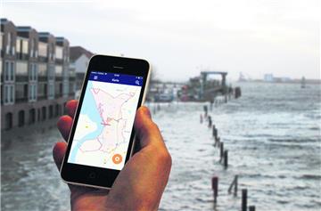 Vor Hochwasser, Großbränden und andere Gefahrenlagen können sich die Bremerhavener künftig über eine Notfall-App auf dem Handy oder dem Tablet warnen lassen. Das Herunterladen ist kostenlos.