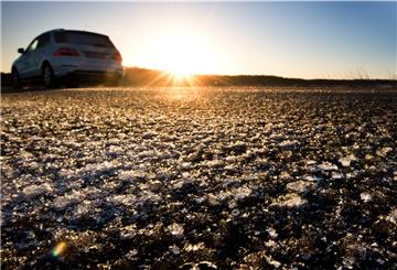 Vorsicht Bodenfrost: In der kommenden Nacht kann es glatt werden.