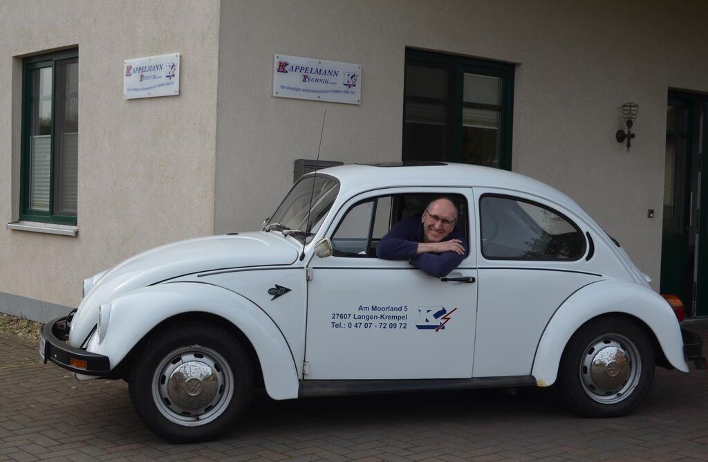 VW-Käfer-Liebhaber Stephan Kappelmann