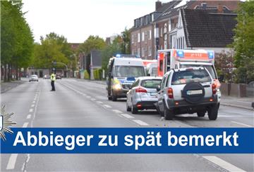 Während der Unfallaufnahme musste die Langener Landstraße teilweise gesperrt werden.