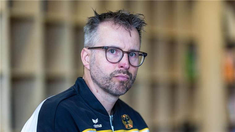 War als Krisenmanager gefordert: Bundestrainer Gerben Wiersma.