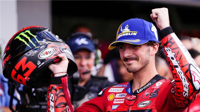 MotoGP in den Niederlanden: Weltmeister Bagnaia dominiert War beim Grand Prix in den Niederlanden nicht zu stoppen: Ducati-Pilot Francesco Bagnaia.
