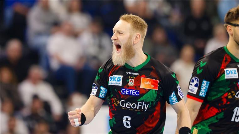 War bester Werfer beim Sieg des SC Magdeburg gegen die MT Melsungen: Matthias Musche