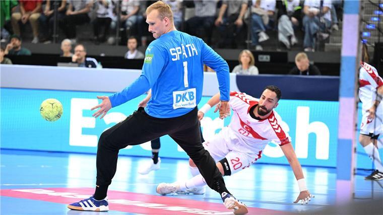 Handballer mit Tor-Gala gegen die Türkei War ein starker Rückhalt der deutschen Mannschaft: Torwart David Späth.