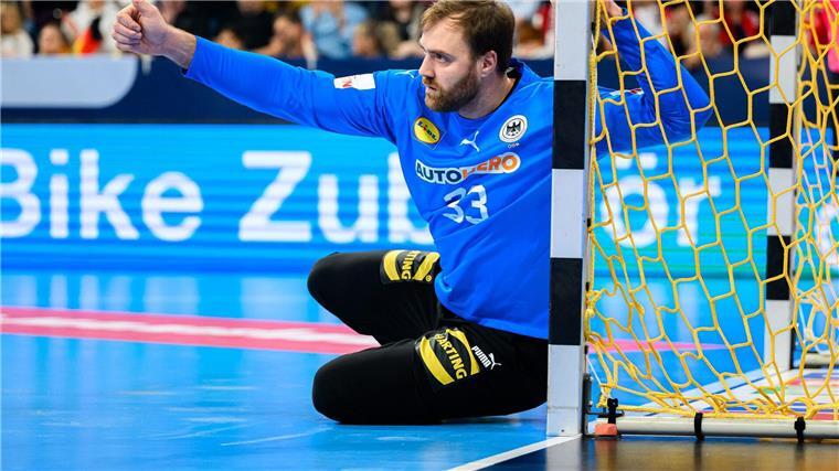 Tricks und Tore: Handballer glänzen gegen die Schweiz War ein starker Rückhalt im DHB-Team: Torwart Andreas Wolff