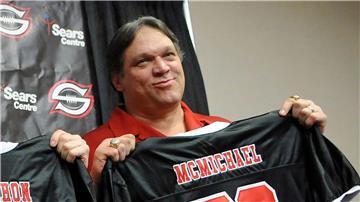 War nach seiner Karriere auch Trainer: Steve McMichael