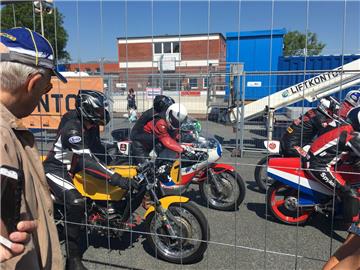 Warten auf den Start. Foto: Berlinke