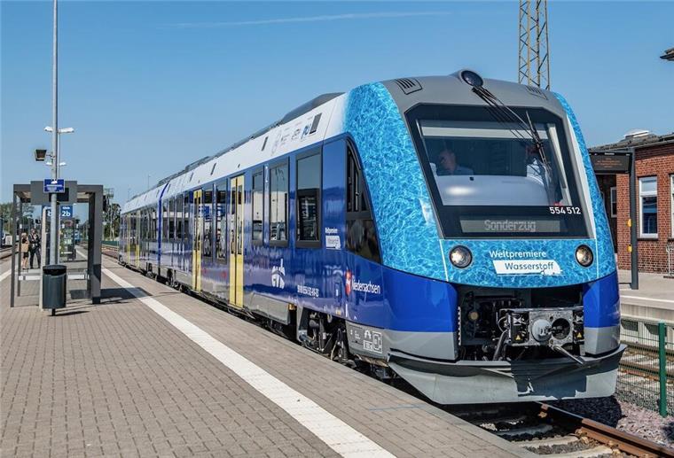 Wasserstoffmangel: Einschränkungen im Zugverkehr Cuxhaven–Bremerhaven–Buxtehude Wasserstoffzug