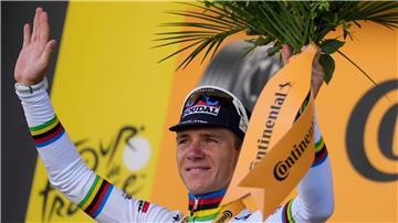 Wechsel zu Red Bull: Remco Evenepoel will noch öfter bei der Tour jubeln.