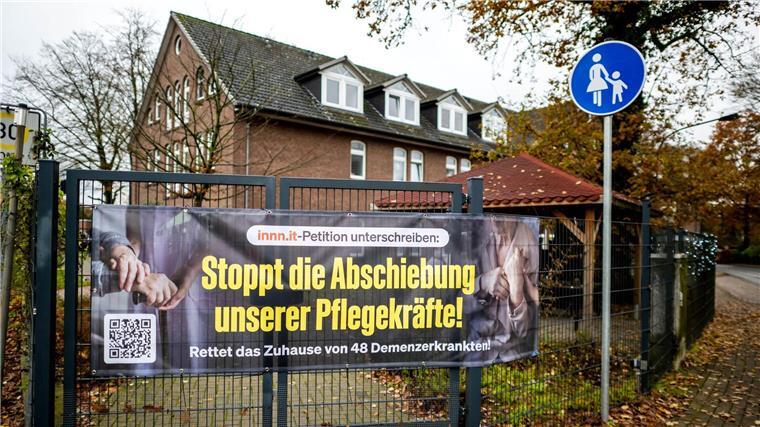 Pflegeheim kämpft weiter gegen Abschiebung von Beschäftigten Wegen der drohenden Abschiebung von Pflegekräften fürchten die Betreiber eines Pflegeheims in Wilstedt im Landkreis Rotenburg um die Existenz des Hauses. (Archivbild)