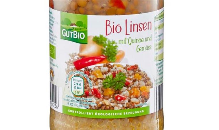 Gefahr von Glassplittern: Hersteller ruft Bio-Produkte bei Aldi zurück Wegen möglicher Glassplitter hat der Lebensmittelhersteller Clama GmbH & Co. KG Bio-Produkte zurückgerufen.