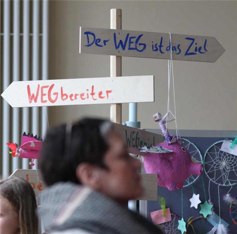 So bunt war der Tag der offenen Tür in der KGS Tarmstedt Wegweiser für die Schüler: Der Aktionstag soll Kindern und Eltern vermitteln, was die KGS Tarmstedt zu bieten hat.