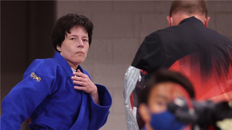 Eine Familie, zwei Nationalitäten: Carmen und Ramona Brussig Weiter für Deutschland auf der Judo-Matte: Ramona Brussig.