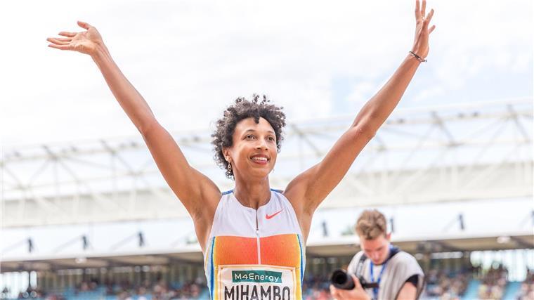 Mihambo feiert Sieg beim Diamond-League-Meeting in London Weitspringerin Mihambo siegt in London. (Archivbild)