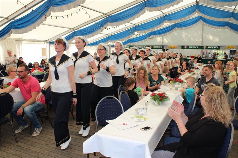 Wenn in Wehdel gefeiert wird, ist beste Stimmung garantiert. 