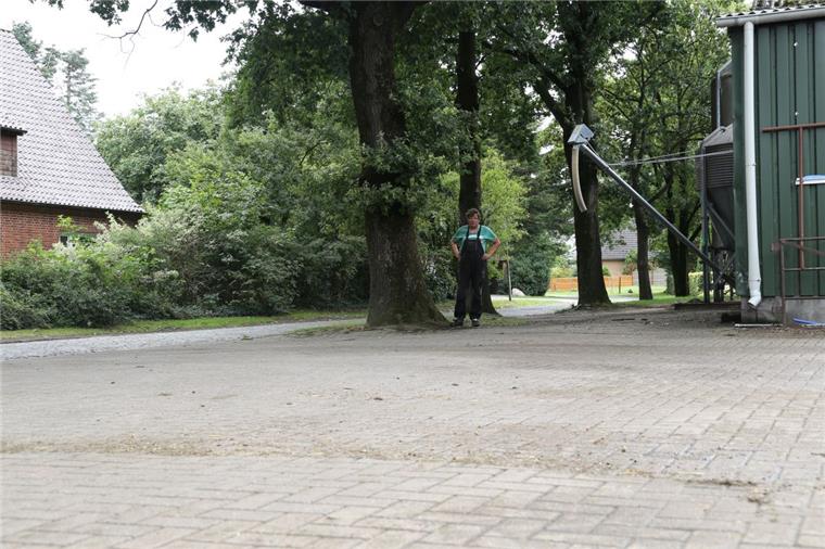 Regenwassergebühr in Beverstedt: Für einige kann es teuer werden Wer eine große Hoffläche hat und das Regenwasser an die Gemeinde abgibt, muss viel bezahlen. Für Landwirt Ole Peters ist daher die Regenwassergebühr eine große finanzielle Herausforderung.