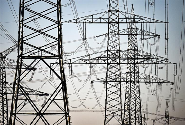 Verbraucherzentrale rät zum Anbieterwechsel bei Strom und Gas Strommasten stehen auf einem Feld. Nach Erdgas- und Fernwärme-Anbietern fühlt das Bundeskartellamt nun auch Stromversorgern auf den Zahn und geht der Frage nach, ob sie zu viel Geld vom Staat haben wollten. (zu dpa "Zu viel Staatsgeld beantragt? Kartellamt prüft Stromanbieter") +++ dpa-Bildfunk +++