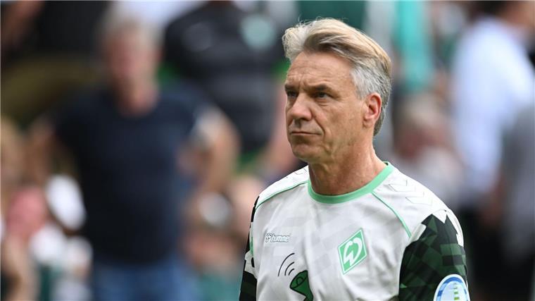 Dank Elfer-Killer Atubolu: Freiburg siegt in Bremen Werder-Coach Horst Steffen konnte mit der Leistung seines Teams nicht zufrieden sein.