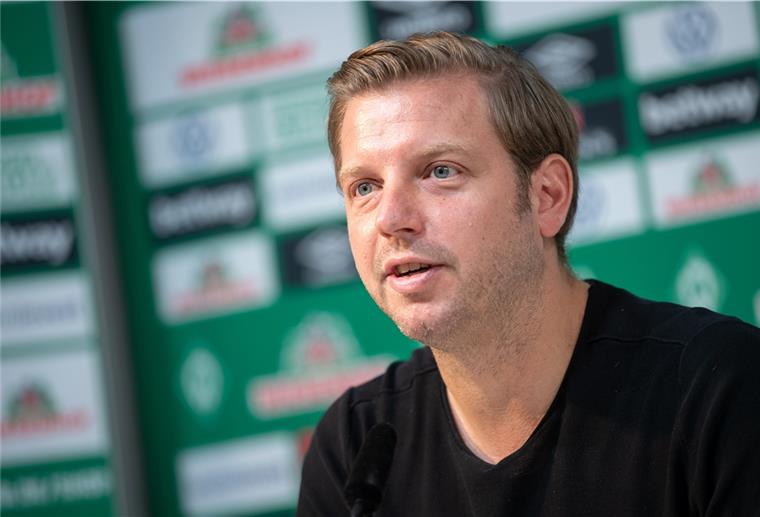 Werder-Trainer Florian Kohfeldt freut sich auf das Pokal-Duell mit Jena.