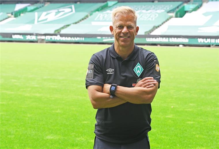 Werders neuer Trainer Markus Anfang steckt voller Tatendrang.