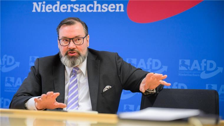 AfD-Fraktionschef über Musk: Glaube, dass es hilft Wichmann führt seit knapp einem Jahr die AfD-Fraktion im niedersächsischen Landtag an.