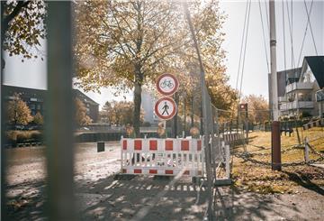 Ein Teil der Kaje an der Geeste ist gesperrt.