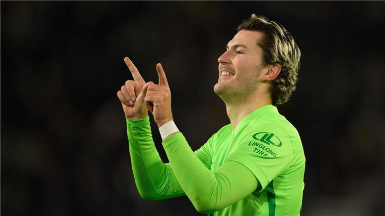 Wind vor Wolfsburg-Weggang? „Ich bin nicht zufrieden“ Wie lange noch in Wolfsburg? Der Däne Jonas Wind.