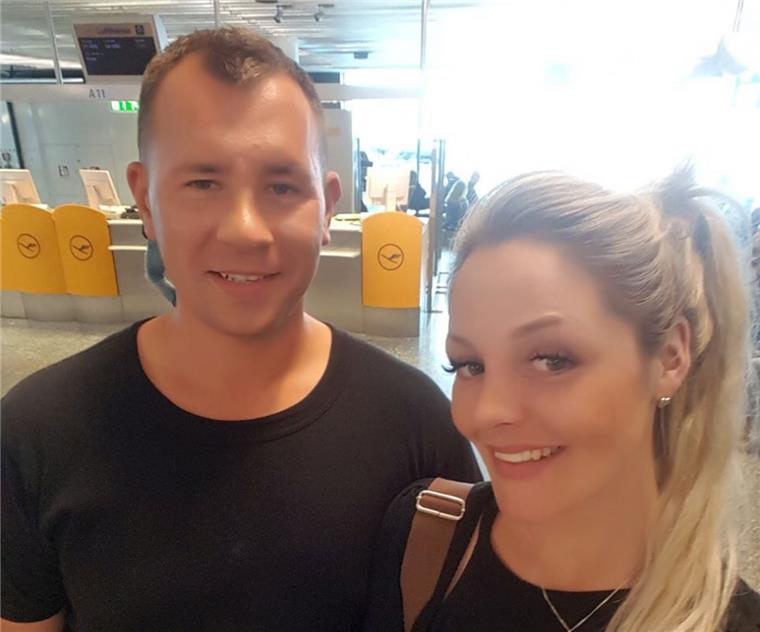 Traumurlaub wird zum Albtraum: Bremerhavener Paar sicher zurück in Deutschland Wieder in Deutschland: Manuela Felix und Karl Wilma aus Bremerhaven am Frankfurter Flughafen.