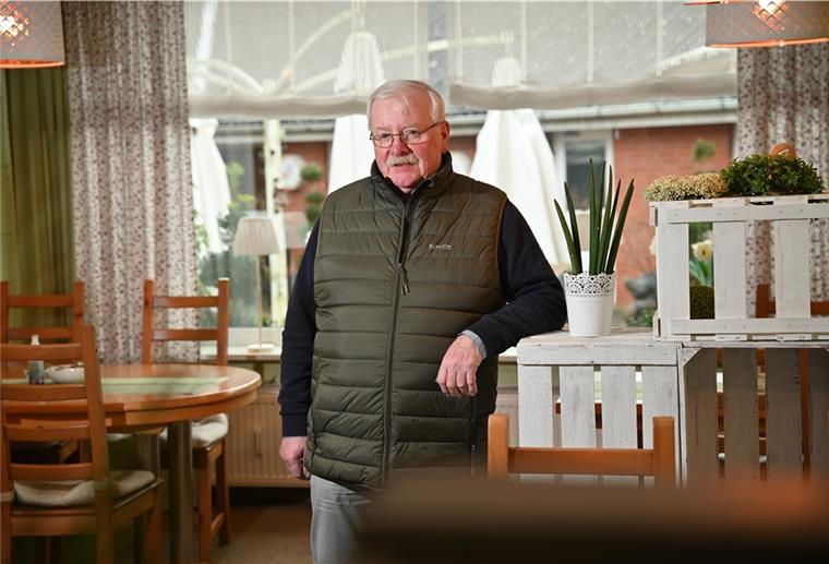 Corona und K58: Tafelhof in Sellstedt in der Krise Wilfried Schmidt, Inhaber des Tafelhofs in Sellstedt, blickt sorgenvoll auf die aktuelle Lage.