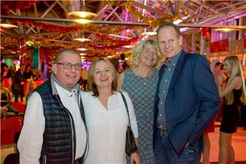 Wilfried und Ivona Schmull mit Diane und Carsten Stock (von links).