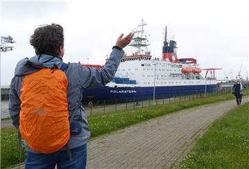 Willkommen in Bremerhaven: Am Sonntag kehrte die „Polarstern“ in ihren Heimathafen zurück.
