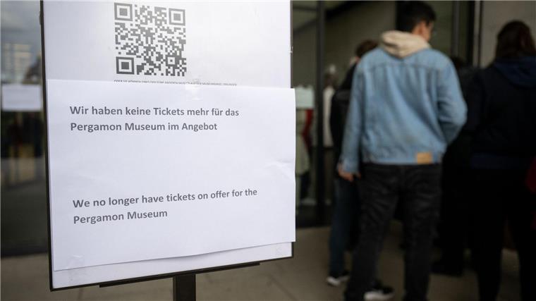 Pergamonmuseum vor jahrelanger Schließung „Wir haben keine Tickets mehr für das Pergamon Museum im Angebot“: Ab 23. Oktober sind die Türen des Museums für einige Jahre ganz zu.