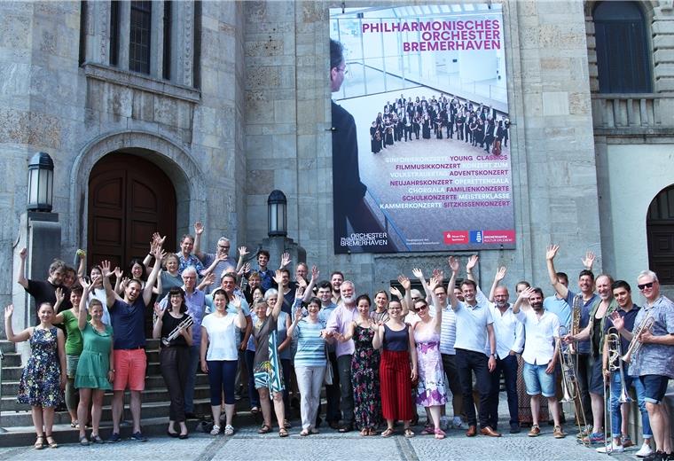 Ein Konzertplan im Zeichen Beethovens Wir kommen wieder: Das Philharmonische Orchester Bremerhaven plant für die Spielzeit 2020/21 Spielzeit ein klangvolles Programm. Foto Päckert