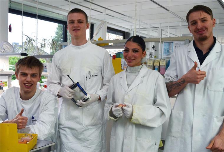  Hanno Görner, Ole Scheithauer, Nisrin Salloum und Romeo Balke 