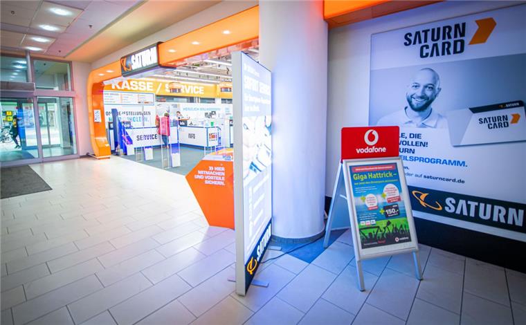 Willkommen: Wird bald TK Maxx Eingangsbereich und Flächen von Saturn im Hanse Carré übernehmen? Die benachbarten Händler würden das Geschäft begrüßen.