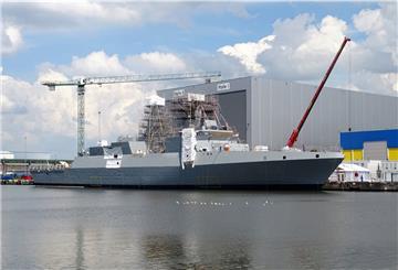 Wird getauft: Fregatte für die ägyptische Marine.