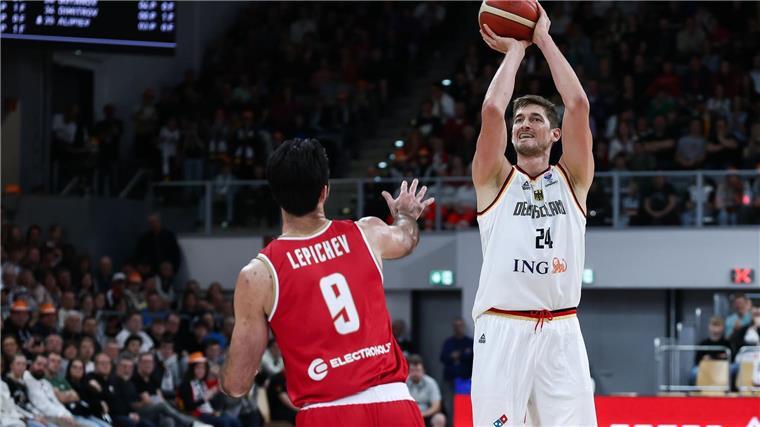 Vorbild Mumbru auf US-Tour: Basketball-Titelvereinigung ruft Wird um einen Kaderplatz kämpfen müssen: Tibor Pleiß.