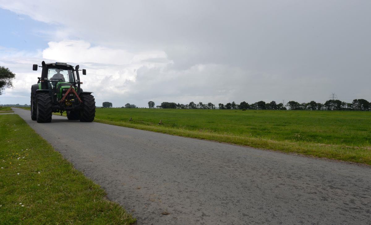 Zahl des Tages: 800 Wirtschaftswege gibt es in der Stadt Geestland reichlich: Insgesamt 800 Kilometer.