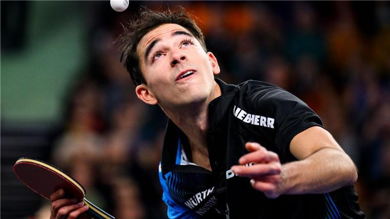 Bundesliga-Profi aus Brasilien verpasst WM-Titel WM-Finale verloren: Der Brasilianer Hugo Calderano von TTF Ochsenhausen.