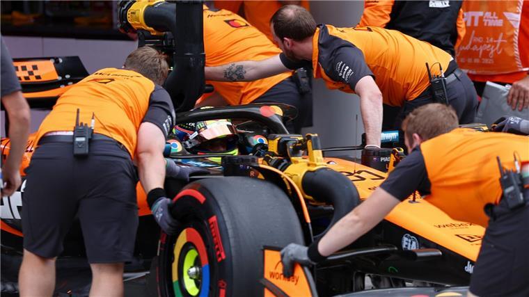 Überraschung in Ungarn: Leclerc schlägt McLaren-Titeljäger WM-Spitzenreiter Oscar Piastri musste sich in der Qualifikation überraschend geschlagen geben.